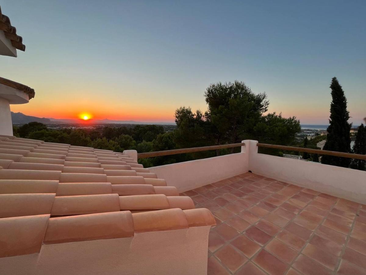 Ibiza Dream Villa Denia, Seaview, Pool, Bbq, Airco, Wifi Kültér fotó
