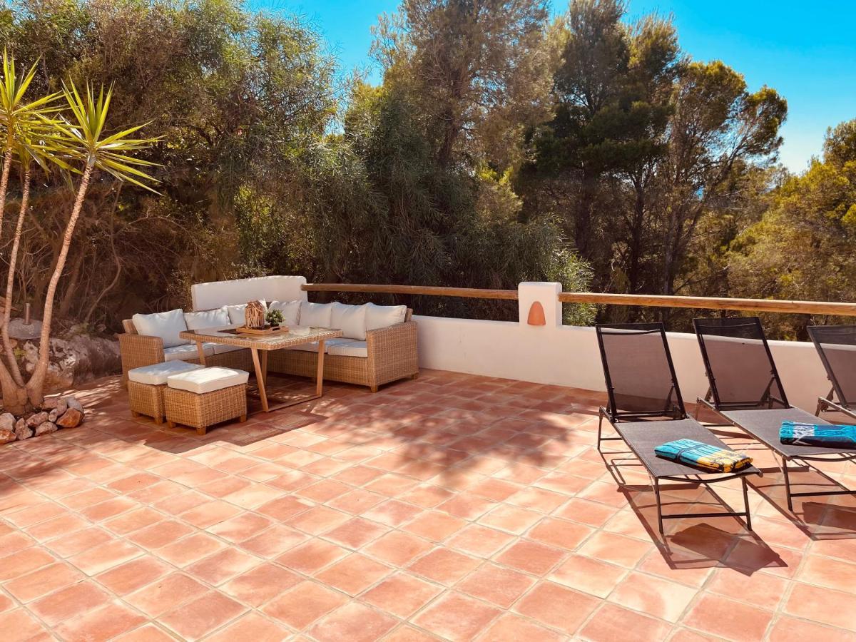 Ibiza Dream Villa Denia, Seaview, Pool, Bbq, Airco, Wifi Kültér fotó