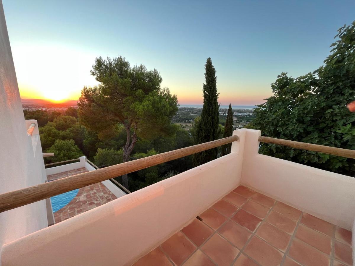 Ibiza Dream Villa Denia, Seaview, Pool, Bbq, Airco, Wifi Kültér fotó