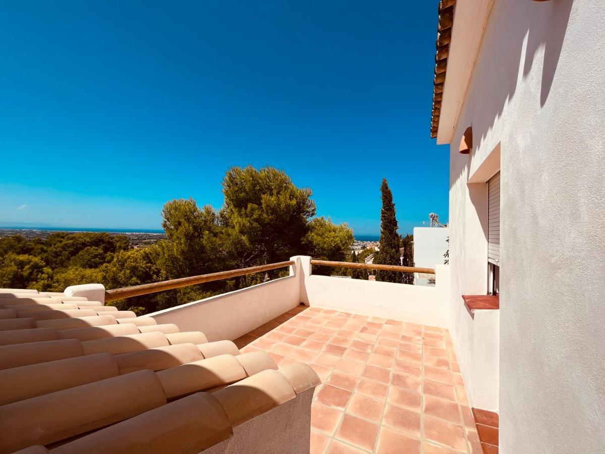 Ibiza Dream Villa Denia, Seaview, Pool, Bbq, Airco, Wifi Kültér fotó
