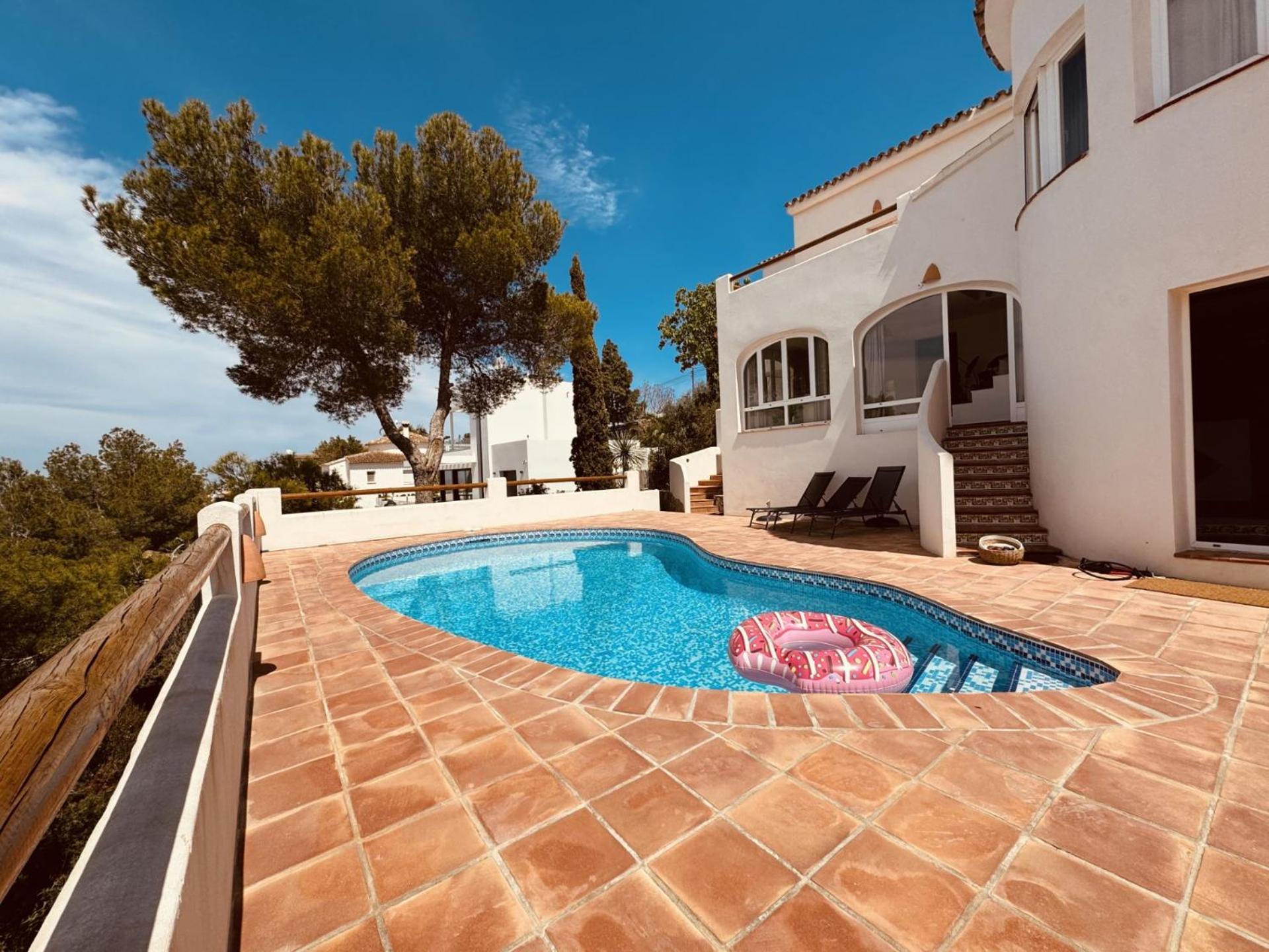 Ibiza Dream Villa Denia, Seaview, Pool, Bbq, Airco, Wifi Kültér fotó