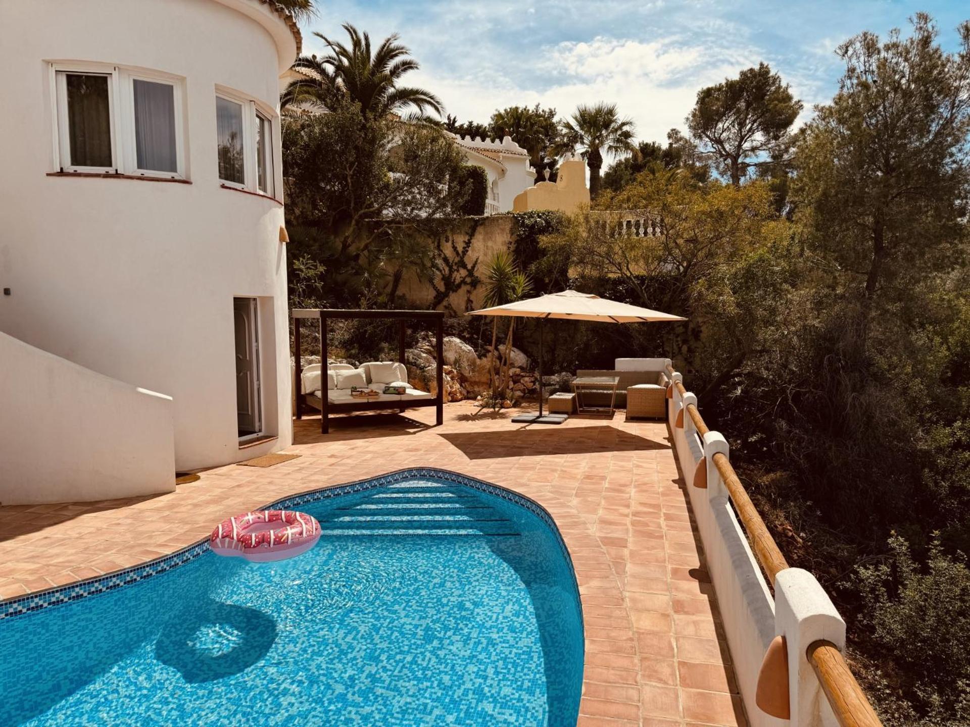 Ibiza Dream Villa Denia, Seaview, Pool, Bbq, Airco, Wifi Kültér fotó