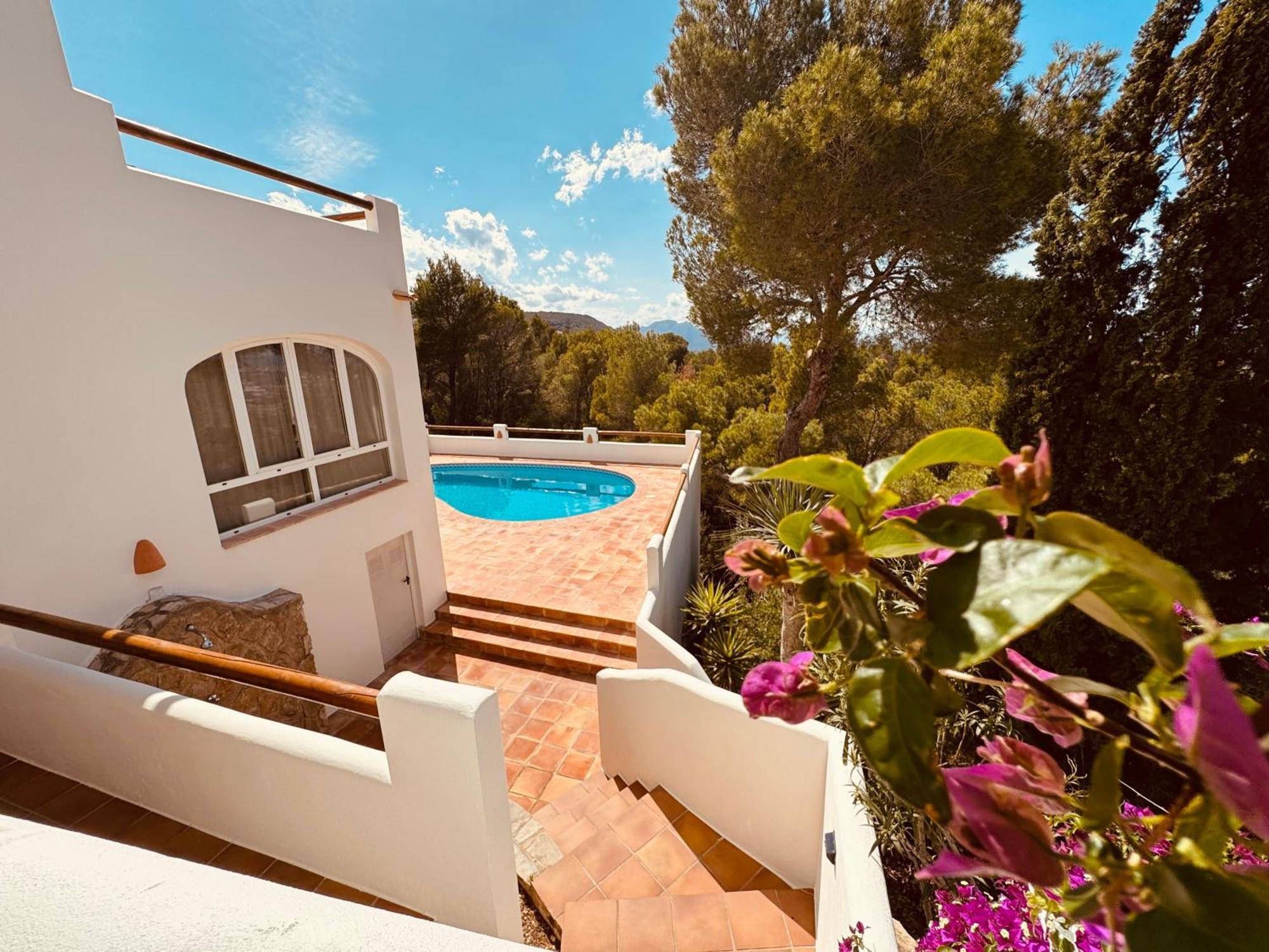 Ibiza Dream Villa Denia, Seaview, Pool, Bbq, Airco, Wifi Kültér fotó