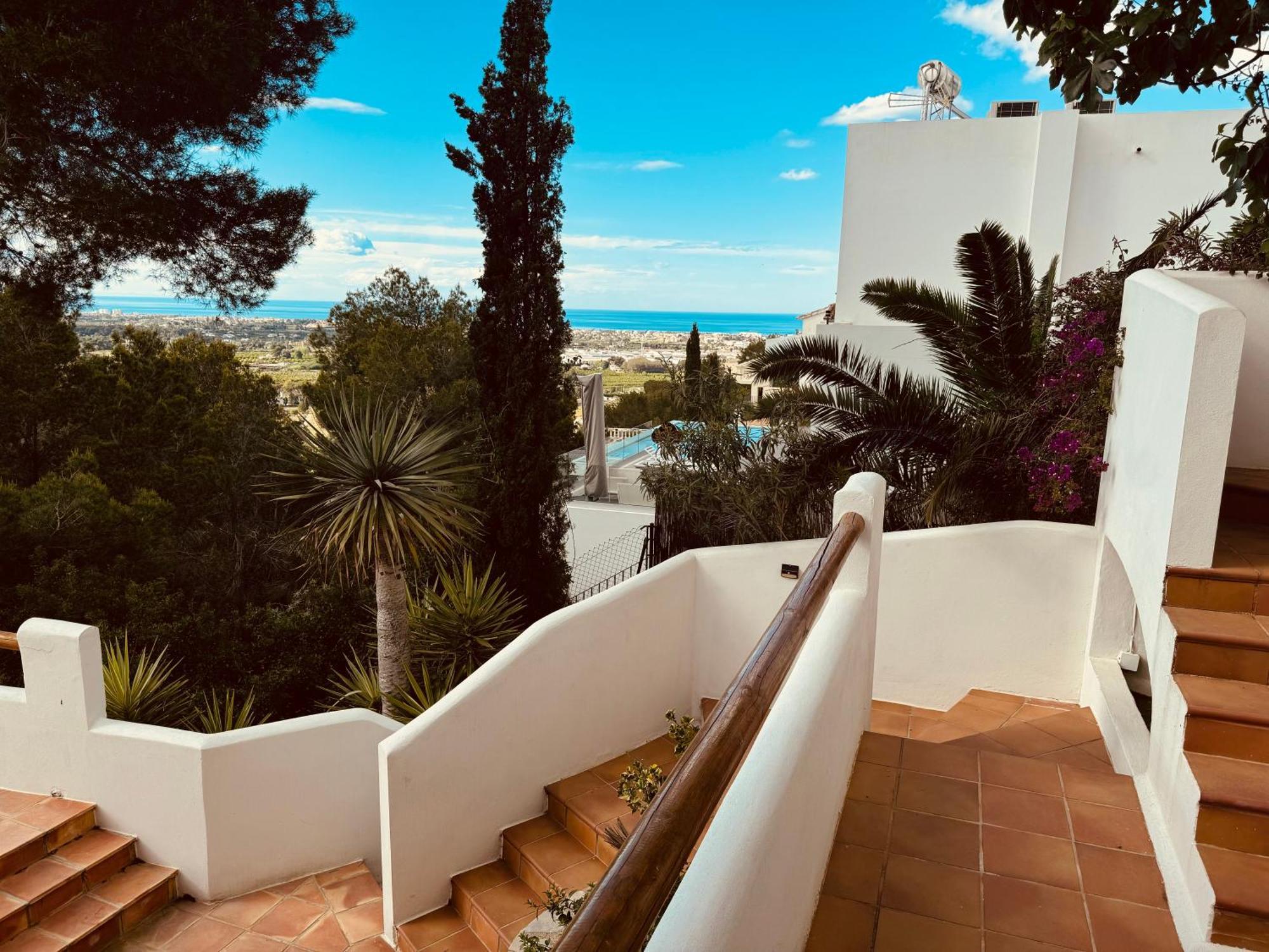 Ibiza Dream Villa Denia, Seaview, Pool, Bbq, Airco, Wifi Kültér fotó